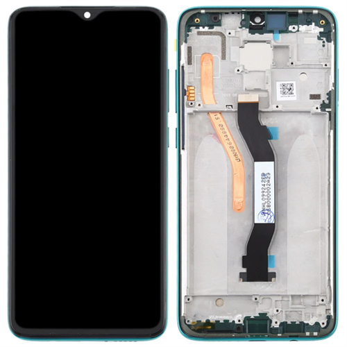 Redmi Note 8 Pro LCD Display With Frame-Green