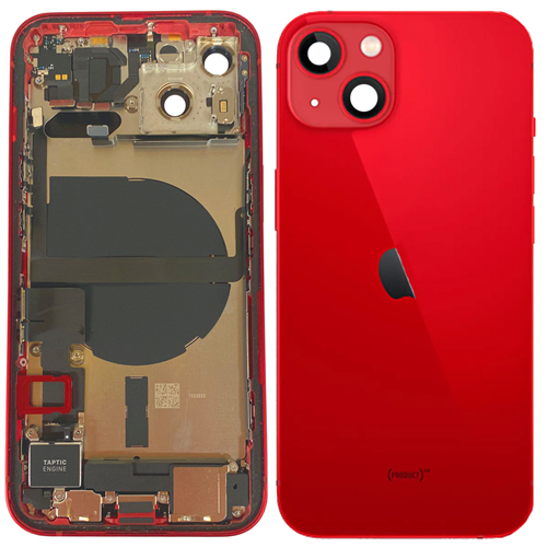 For iPhone 13 Rear Housing Frame Assembly Red