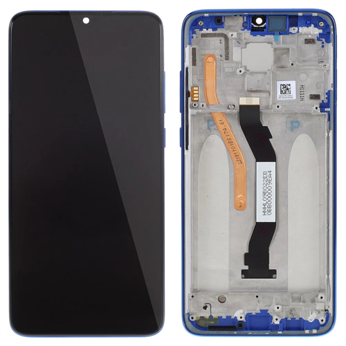 Redmi Note 8 Pro LCD Display With Frame-Blue