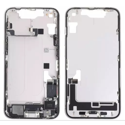 For iPhone 14 Mid Frame Chassis Assembly With Parts Gold