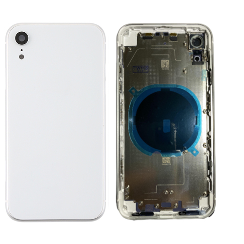 For iPhone XR Rear Housing Frame-White