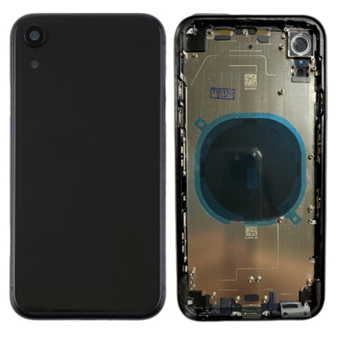 For iPhone XR Rear Housing Frame-Black