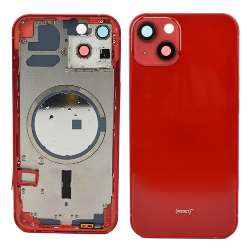 For iPhone 13 Rear Housing Frame-Red