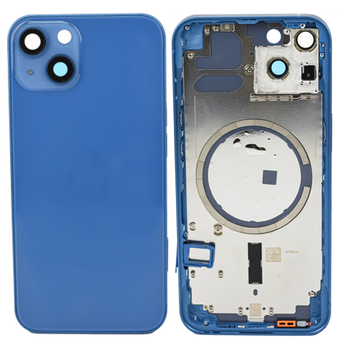 For iPhone 13 Rear Housing Frame-Blue
