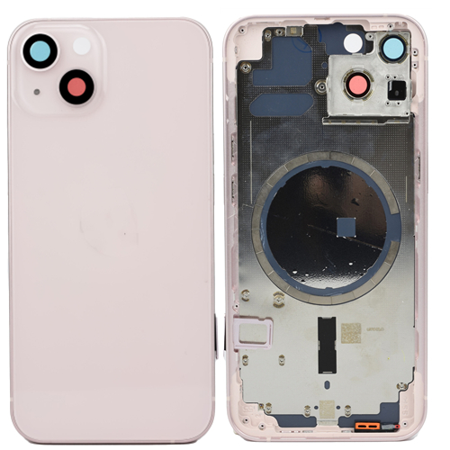 For iPhone 13 Rear Housing Frame-Pink