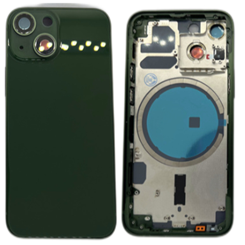 For iPhone 13 Rear Housing Frame Alpine Green