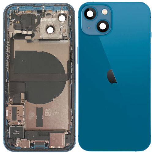 For iPhone 13 Rear Housing Frame Assembly Blue