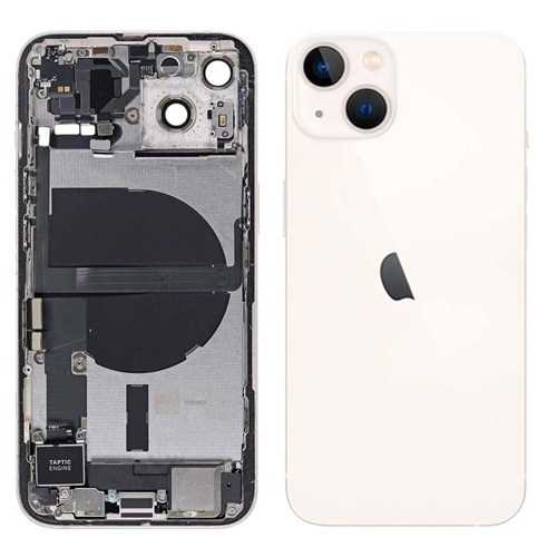 For iPhone 13 Rear Housing Frame Assembly Starlight