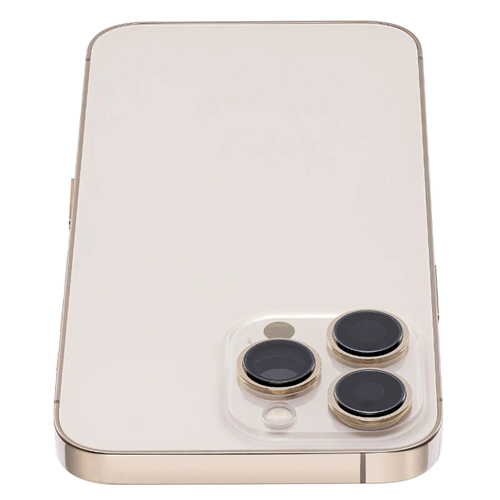 For iPhone 13 Pro Rear Housing with Small Parts Pre-Installed - Gold