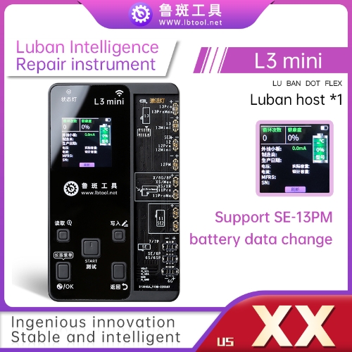 Luban L3 Mini Smart Programmer For iPhone 6G / SE to 13Pro Max Face ID & Battery Data Detection