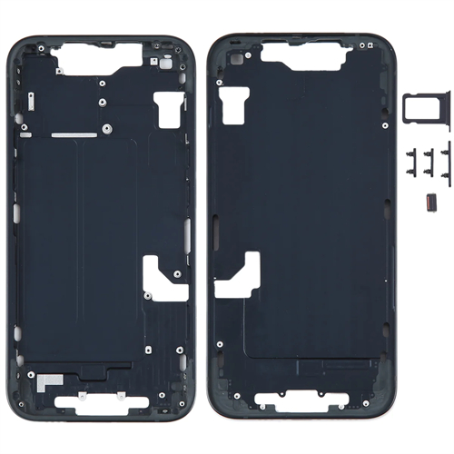For iPhone 14 Chassis Intermediate Frame-Black
