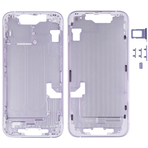 For iPhone 14 Chassis Intermediate Frame-Purple