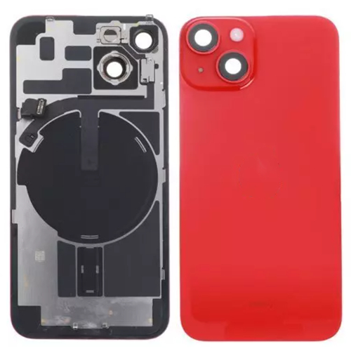 For iPhone 14 Rear Cover Glass Panel Red