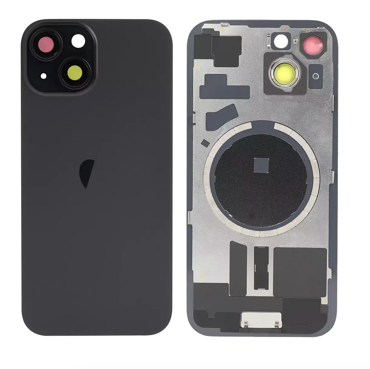For iPhone 15 Back Glass Replacement-Black