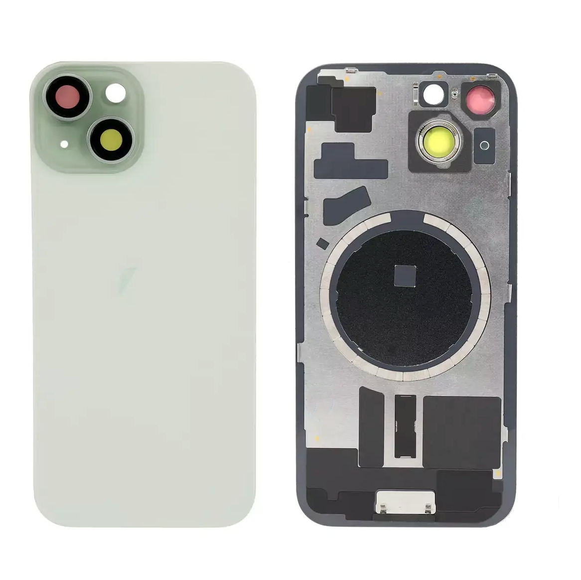 For iPhone 15 Back Glass Replacement-Green
