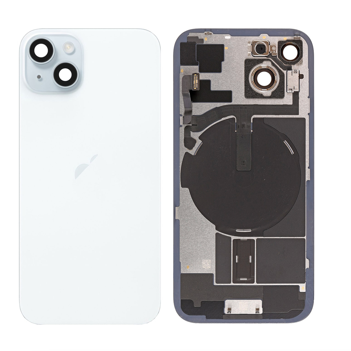For iPhone 15 Back Glass Assembly-White