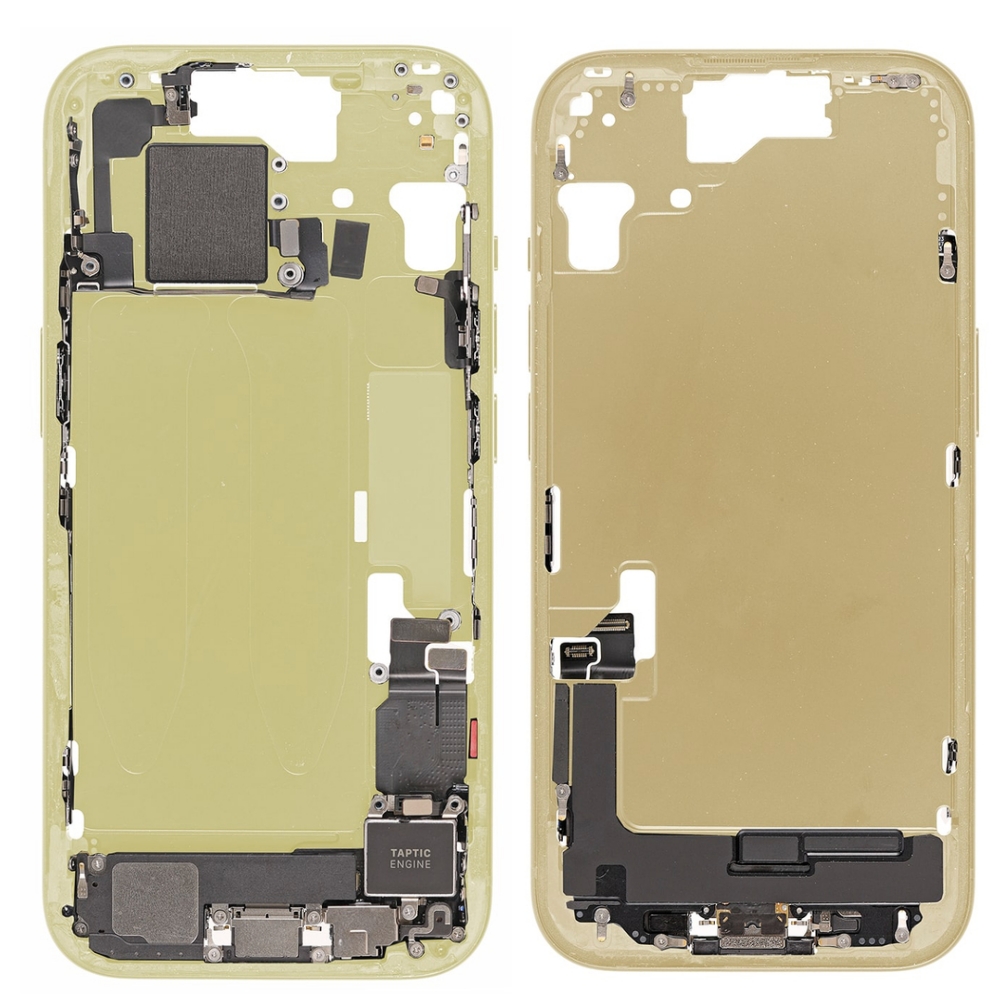 For iPhone 15 Frame Assembly-Yellow