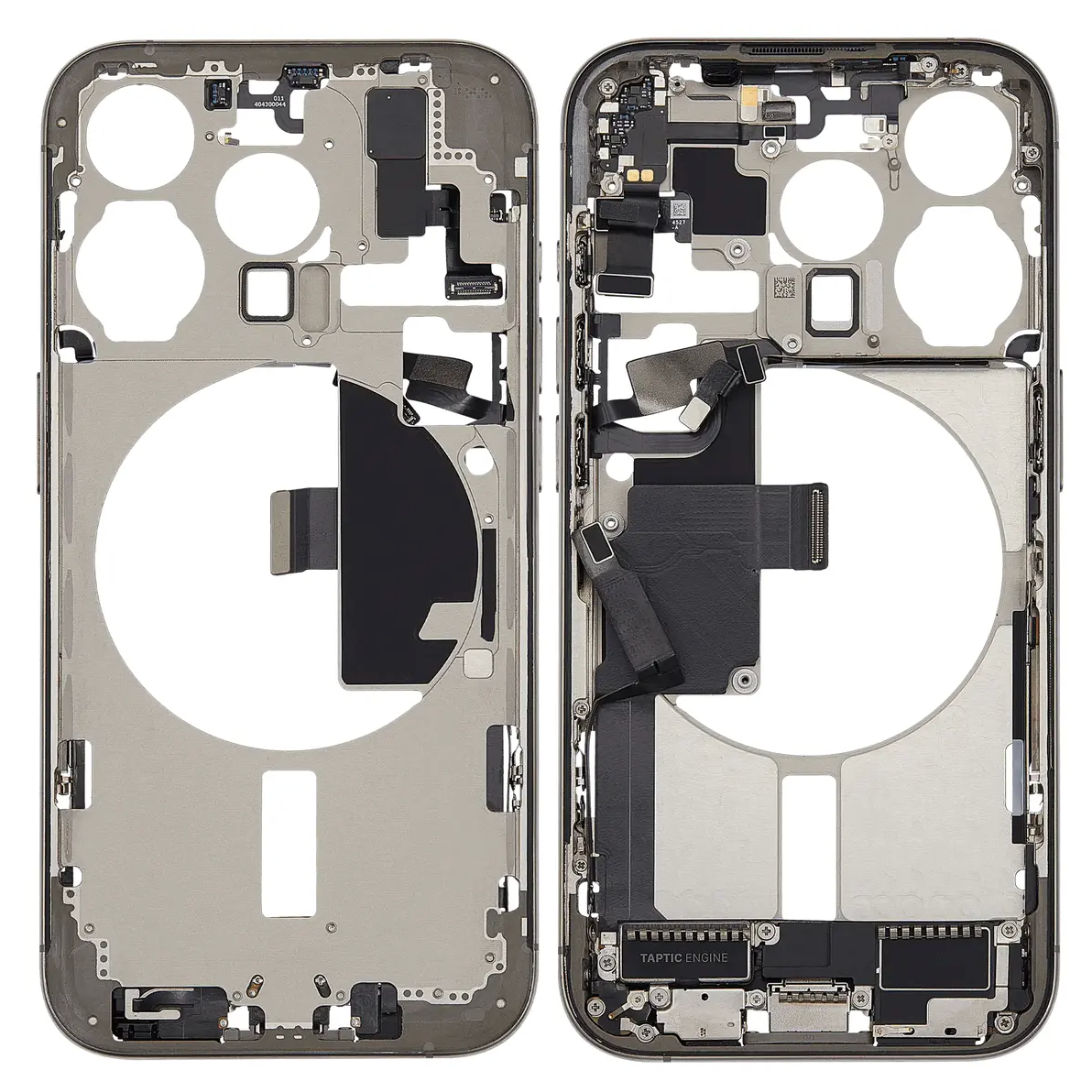 For iPhone 15 Pro Middle Frame Assembly-Natural Titanium 