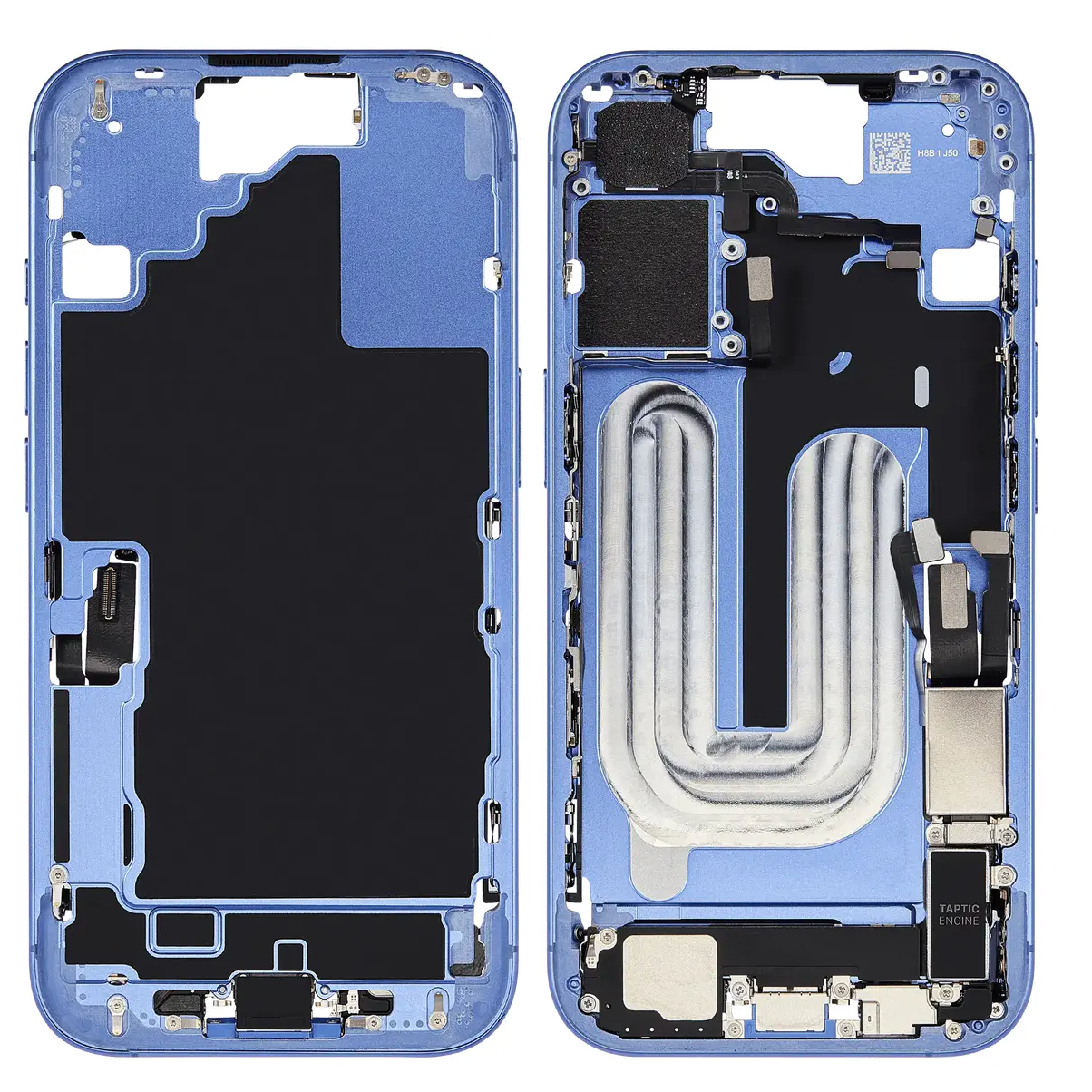 For iPhone 16 Mid-Housing Frame Assembly-Ultramarine