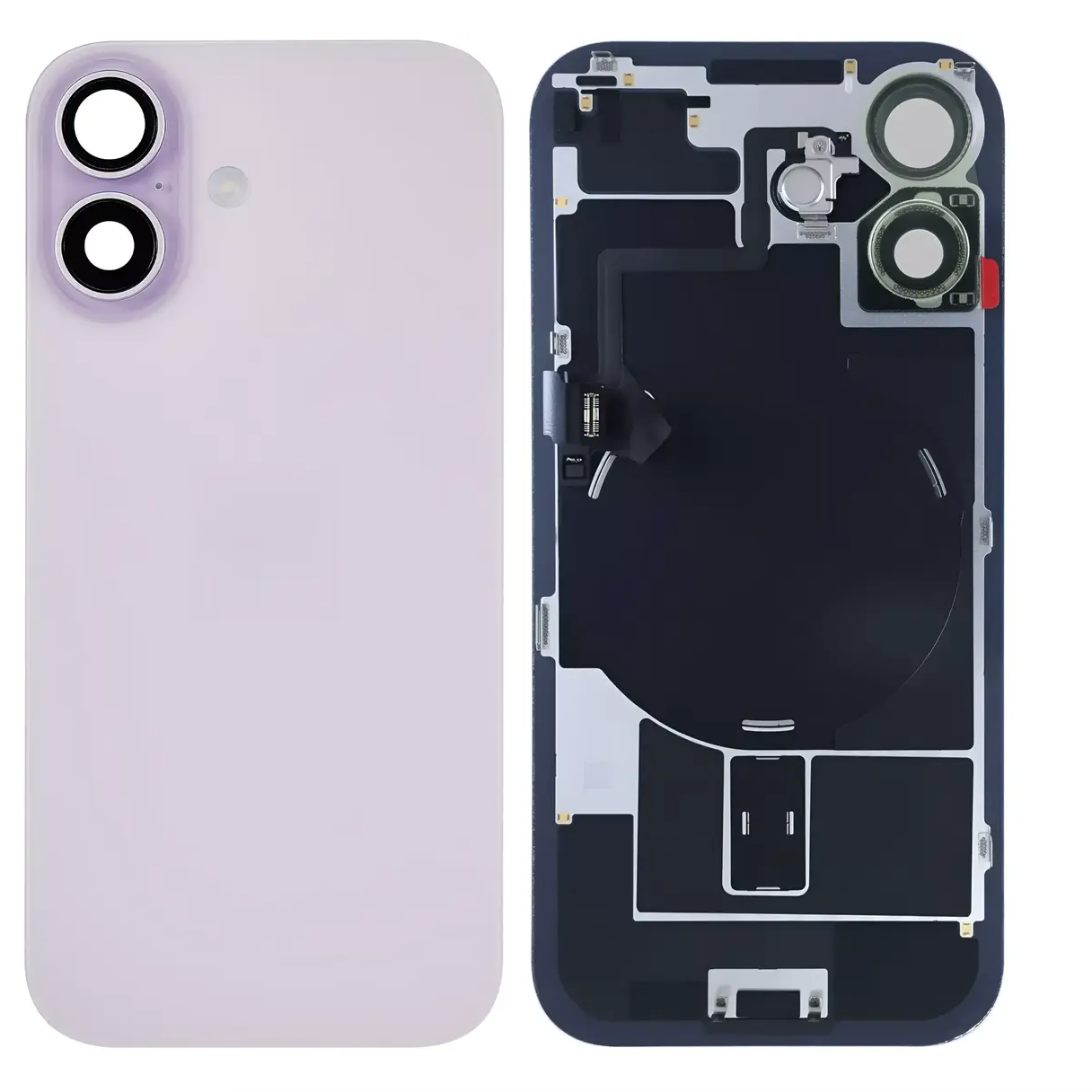 For iPhone 17 Back Glass Assembly-Lavender