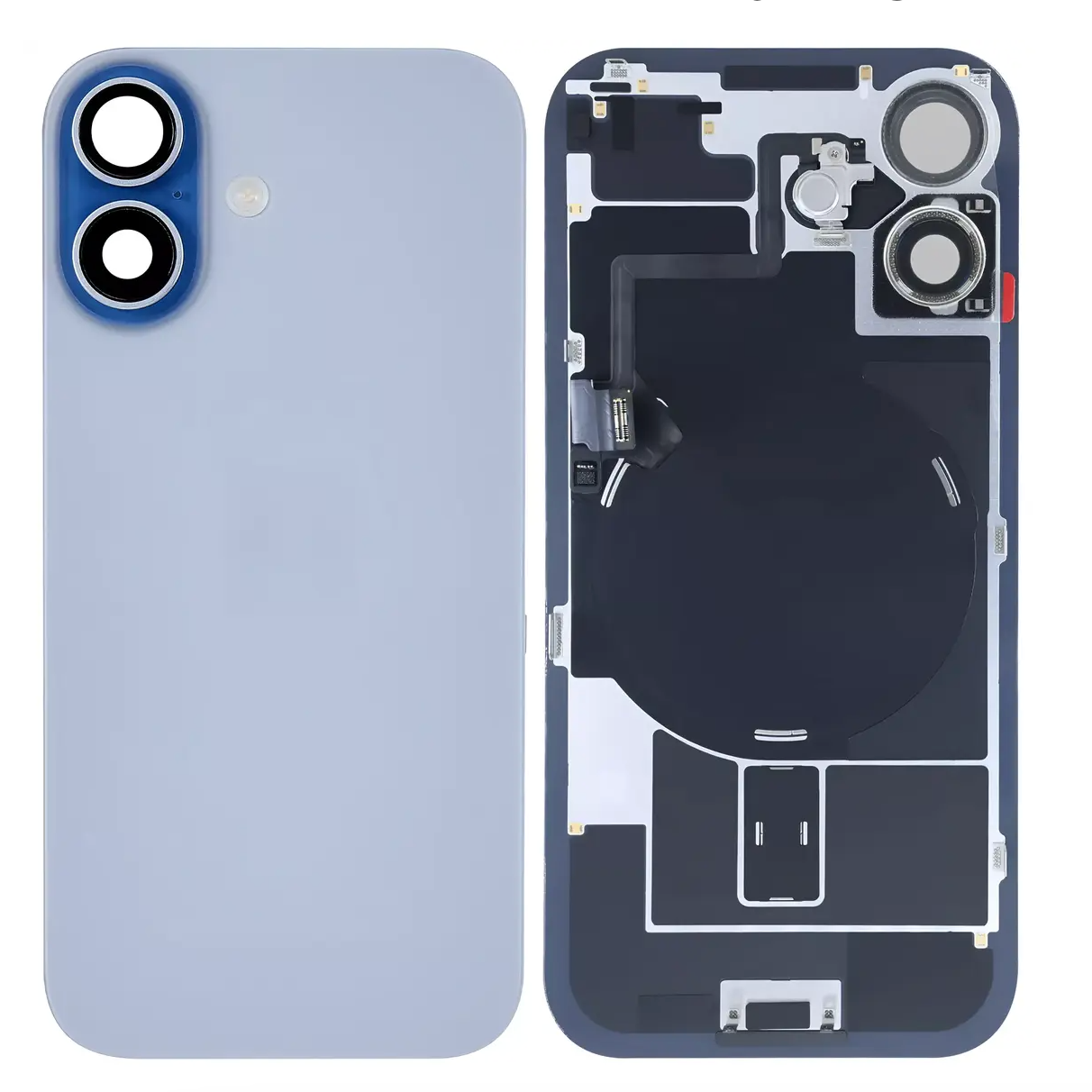 For iPhone 17 Back Glass Assembly-Blue