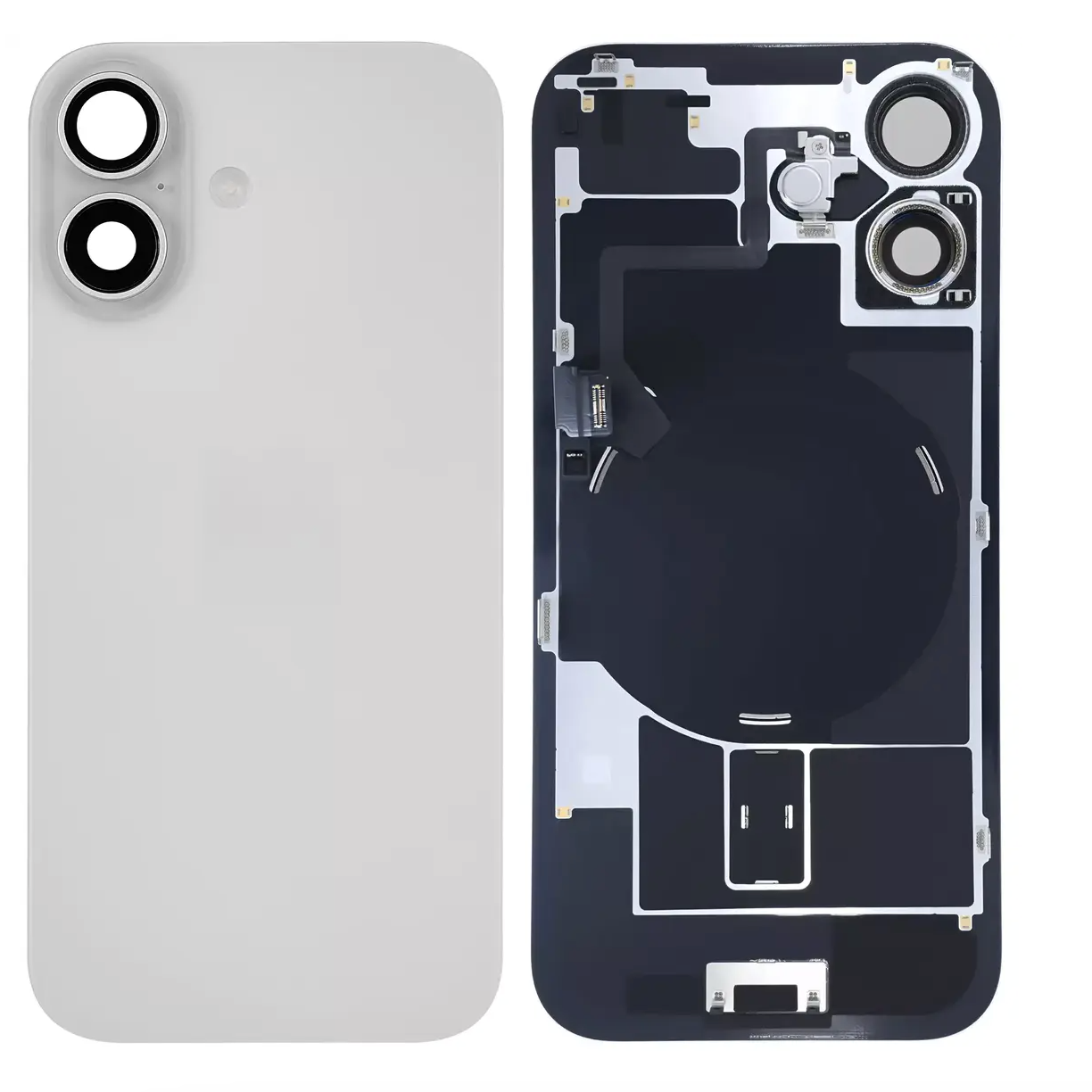 For iPhone 17 Back Glass Assembly-White