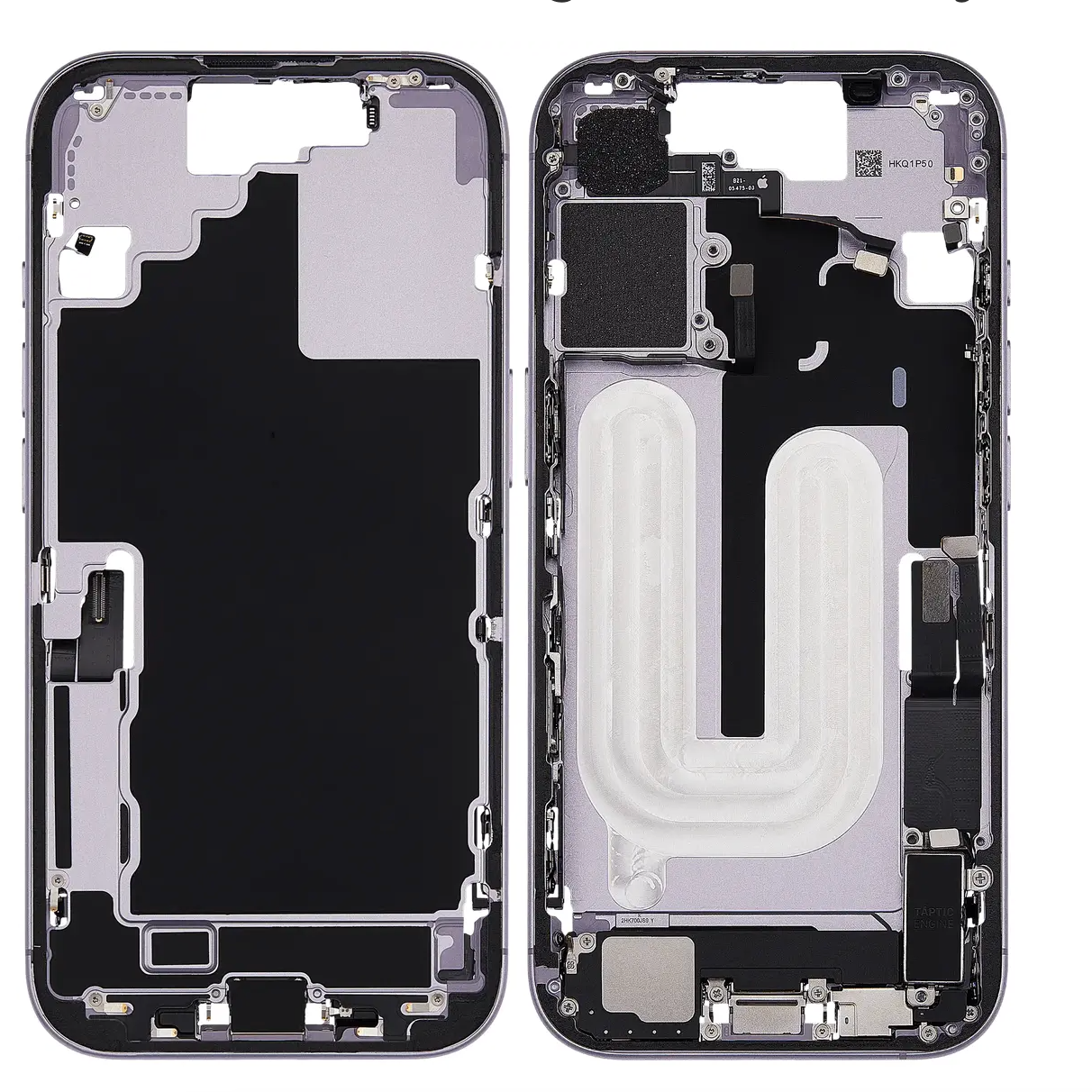 For iPhone 17 Mid-Housing Frame Assembly-Lavender
