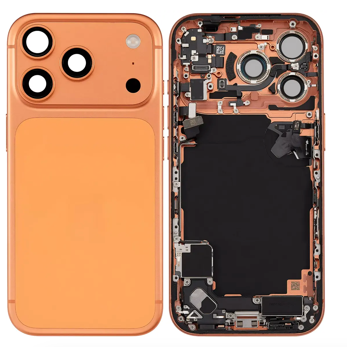 For iPhone 17 Pro Back Cover Full Assembly-Cosmic Orange