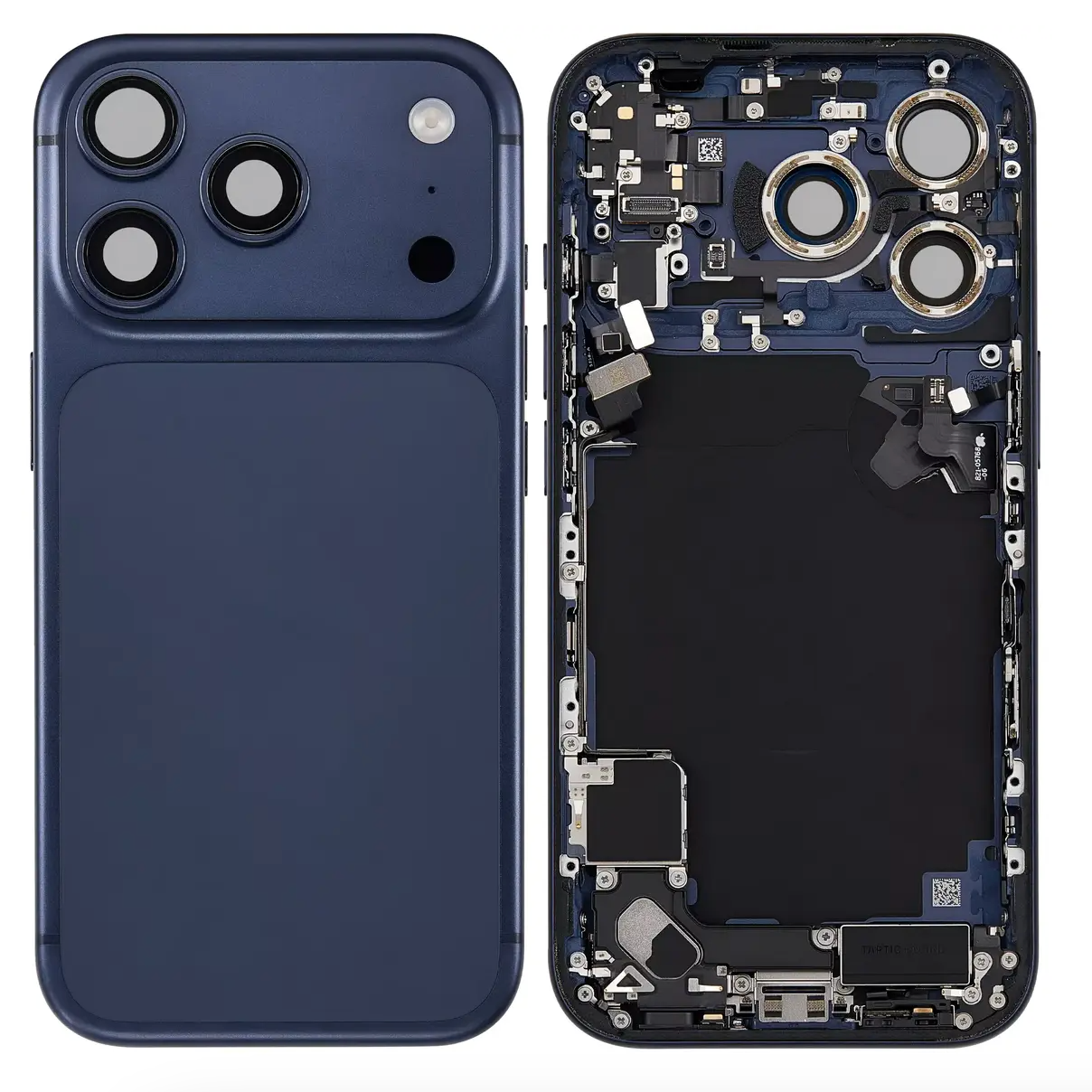 For iPhone 17 Pro Back Cover Full Assembly-Deep Blue